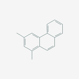 molecular formula C16H14 B095547 1,3-Dimethylphenanthrene CAS No. 16664-45-2