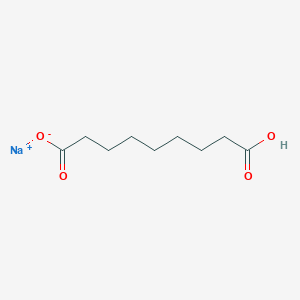 molecular formula C9H15NaO4 B095560 Sodium hydrogen azelate CAS No. 17356-30-8