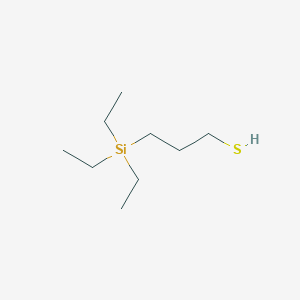 molecular formula C9H22SSi B095566 3-(Triethylsilyl)propanethiol CAS No. 17877-45-1