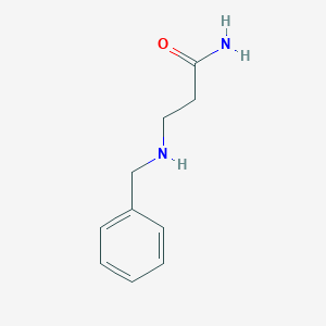 molecular formula C10H14N2O B095572 3-(苄氨基)丙酰胺 CAS No. 16490-80-5