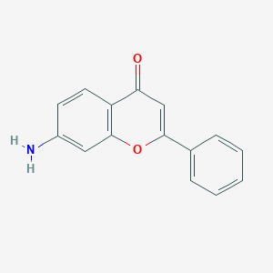 molecular formula C15H11NO2 B095576 7-氨基黄酮 CAS No. 15847-18-4