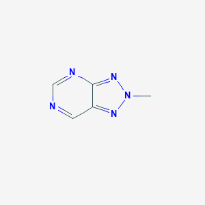 molecular formula C5H5N5 B095578 2-Methyl-2H-[1,2,3]triazolo[4,5-d]pyrimidine CAS No. 16208-56-3