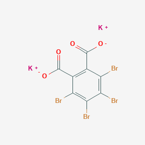 molecular formula C8Br4K2O4 B095589 Dipotassium 3,4,5,6-tetrabromophthalate CAS No. 18824-74-3