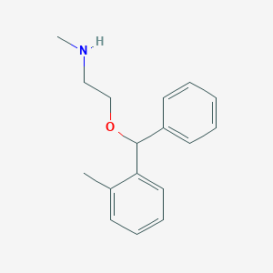 molecular formula C17H21NO B095592 Tofenacin CAS No. 15301-93-6