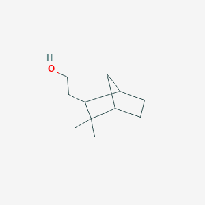 molecular formula C11H20O B095594 Endo-2-[3,3-dimethylbicyclo[2.2.1]hept-2-yl]ethanol CAS No. 16423-26-0