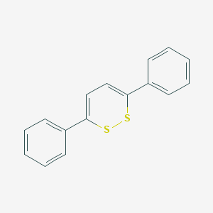 molecular formula C16H12S2 B095605 3,6-Diphenyl-1,2-dithiin CAS No. 16212-85-4