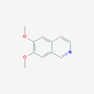 molecular formula C11H11NO2 B095607 6,7-Dimethoxyisoquinoline CAS No. 15248-39-2