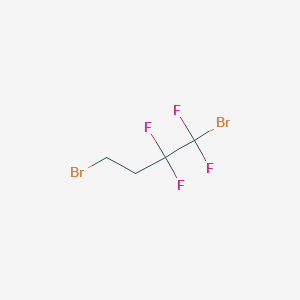 molecular formula C4H4Br2F4 B095609 1,4-Dibromo-1,1,2,2-tetrafluorobutane CAS No. 18599-20-7