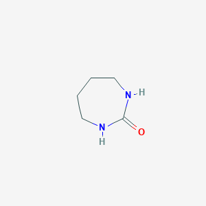 molecular formula C5H10N2O B095610 1,3-Diazepin-2-one, hexahydro- CAS No. 19055-93-7