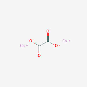 molecular formula Cs2C2O4<br>C2Cs2O4 B095611 Cesium oxalate CAS No. 18365-41-8