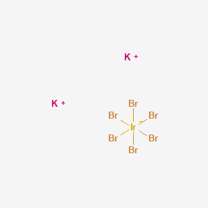 molecular formula Br6IrK2 B095633 Potassium hexabromoiridate(IV) CAS No. 19121-78-9