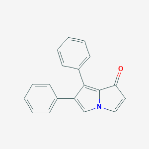 6,7-Diphenyl-1-pyrrolizinone