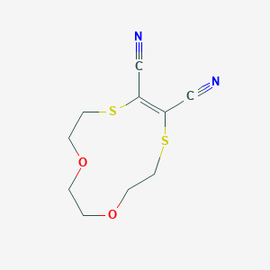 B009565 8,9-Dicyano-1,4-dioxa-7,10-dithiacyclododec-8-ene CAS No. 107089-68-9