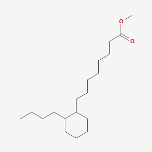 molecular formula C19H36O2 B095650 Methyl 8-(2-butylcyclohexyl)octanoate CAS No. 16847-05-5