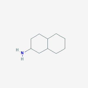 molecular formula C10H19N B095653 十氢萘-2-胺 CAS No. 18649-65-5