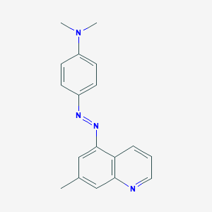 5-((p-(Dimethylamino)phenyl)azo)-7-methylquinoline