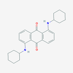 9,10-Anthracenedione, 1,5-bis(cyclohexylamino)-