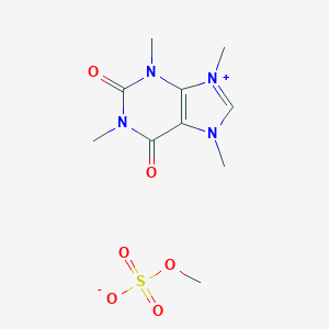 2,3,6,9-Tetrahydro-1,3,7,9-tetramethyl-2,6-dioxo-1H-purinium methyl sulphate