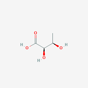 molecular formula C4H8O4 B095697 (2R,3R)-2,3-dihydroxybutanoic acid CAS No. 15851-57-7