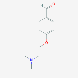 molecular formula C11H15NO2 B095701 4-[2-(Dimethylamino)ethoxy]benzaldehyde CAS No. 15182-92-0