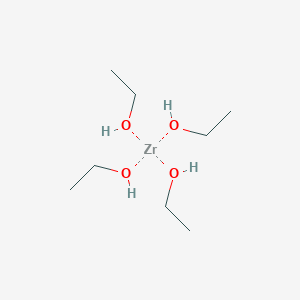 molecular formula C8H20O4Zr B095705 Zirconium(IV) ethoxide CAS No. 18267-08-8