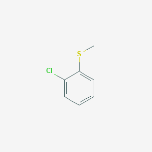 molecular formula C7H7ClS B095706 2-氯苯硫醚 CAS No. 17733-22-1