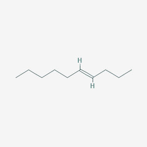 molecular formula C10H20 B095707 trans-4-Decene CAS No. 19398-89-1