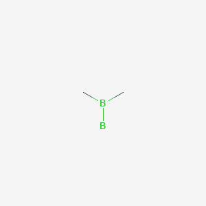 molecular formula C2H6B2 B095709 1,1-Dimethyldiborane CAS No. 16924-32-6