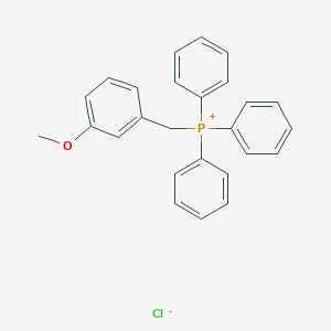 molecular formula C26H24ClOP B095714 (3-Methoxybenzyl)triphenylphosphonium chloride CAS No. 18880-05-2