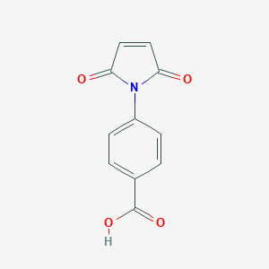 molecular formula C11H7NO4 B095724 4-(2,5-二氧代-2,5-二氢-1H-吡咯-1-基)苯甲酸 CAS No. 17057-04-4