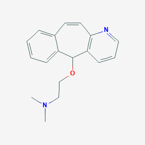 5-(2-(Dimethylamino)ethoxy)-5H-benzo(4,5)cyclohepta(1,2-b)pyridine
