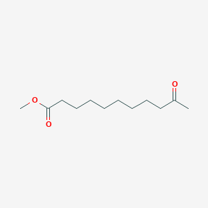 molecular formula C12H22O3 B095743 Methyl 10-oxoundecanoate CAS No. 18993-09-4