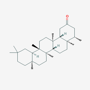 molecular formula C30H50O B095744 Friedelan-2-one CAS No. 17947-04-5