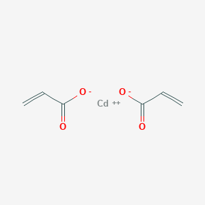 molecular formula C6H6CdO4 B095751 Cadmium acrylate CAS No. 15743-19-8