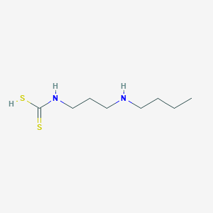 Carbamic acid, N-(3-(butylamino)propyl)dithio-