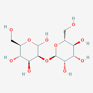 molecular formula C12H22O11 B095766 2-O-alpha-D-Mannopyranosyl-D-mannopyranose CAS No. 15548-39-7