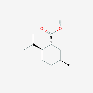 molecular formula C11H20O2 B095772 (1R,2S,5R)-2-异丙基-5-甲基环己烷羧酸 CAS No. 16052-40-7