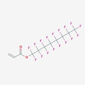 molecular formula C11H3F17O2 B095788 perfluorooctyl acrylate CAS No. 15498-45-0