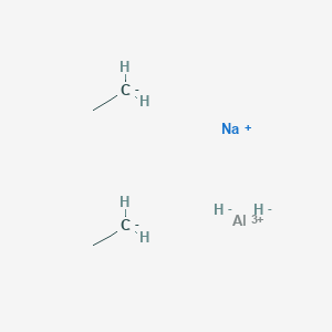 molecular formula C4H12AlNa B095791 Sodium diethyldihydroaluminate CAS No. 17836-88-3