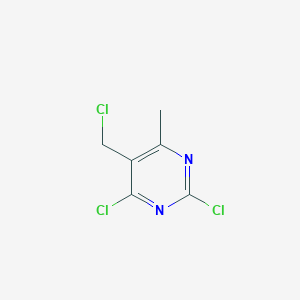 2,4-Dichloro-5-(chloromethyl)-6-methylpyrimidine