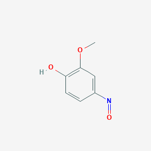 molecular formula C7H7NO3 B095824 2-methoxy-4-nitrosophenol CAS No. 17576-99-7