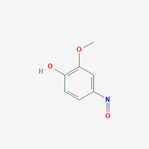 molecular formula C7H7NO3 B095824 4-Hydroxyimino-2-methoxy-2,5-cyclohexadiene-1-one CAS No. 17576-99-7