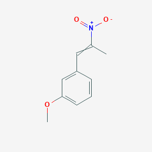 molecular formula C10H11NO3 B095844 1-Methoxy-3-(2-nitro-1-propenyl)benzene CAS No. 18738-95-9