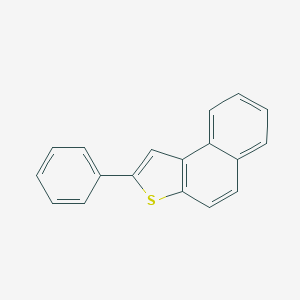 molecular formula C18H12S B095850 2-Phenylnaphtho[2,1-b]thiophene CAS No. 16587-38-5