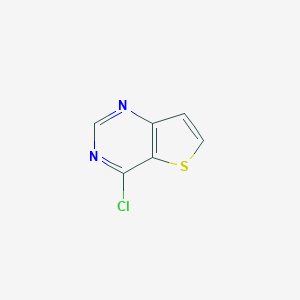 molecular formula C6H3ClN2S B095853 4-Chlorothieno[3,2-d]pyrimidine CAS No. 16269-66-2