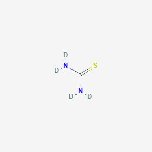 molecular formula CH4N2S B095856 Thiourea-d4 CAS No. 17370-85-3