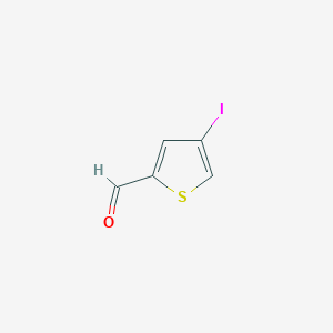 molecular formula C5H3IOS B095859 4-Iodothiophene-2-carbaldehyde CAS No. 18812-38-9