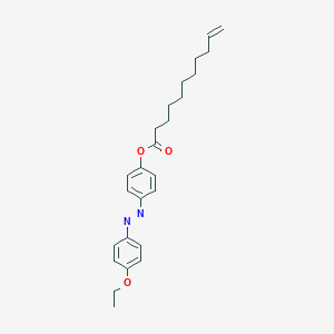 10-Undecenoic acid, 4-((4-ethoxyphenyl)azo)phenyl ester