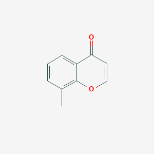 molecular formula C10H8O2 B095867 4H-1-Benzopyran-4-one, 8-methyl- CAS No. 65017-39-2