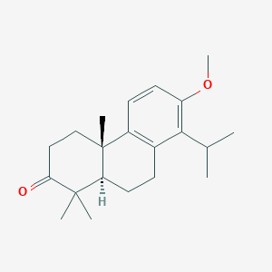(4aS,10aR)-7-methoxy-1,1,4a-trimethyl-8-propan-2-yl-4,9,10,10a-tetrahydro-3H-phenanthren-2-one